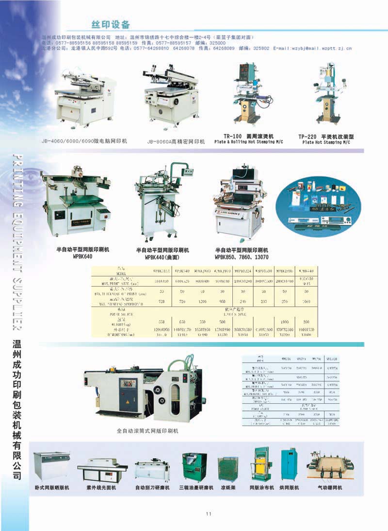 MACHINERY