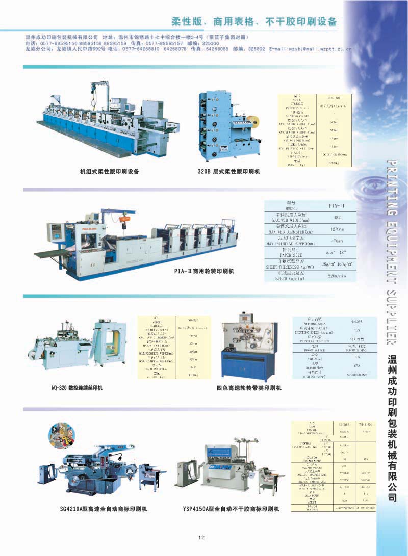 MACHINERY