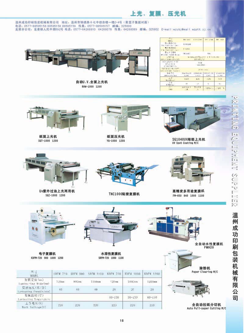 MACHINERY