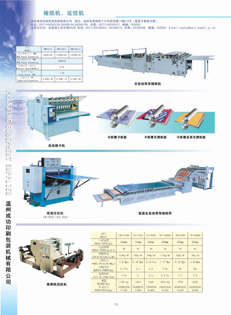 MACHINERY
